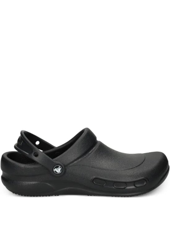 Crocs Men\'s Black Bistro Adjustable Slip-On Casual Rubber Clogs Size 8 main image 4